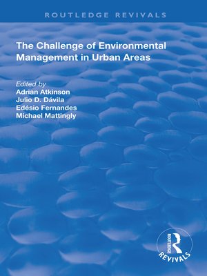 cover image of The Challenge of Environmental Management in Urban Areas